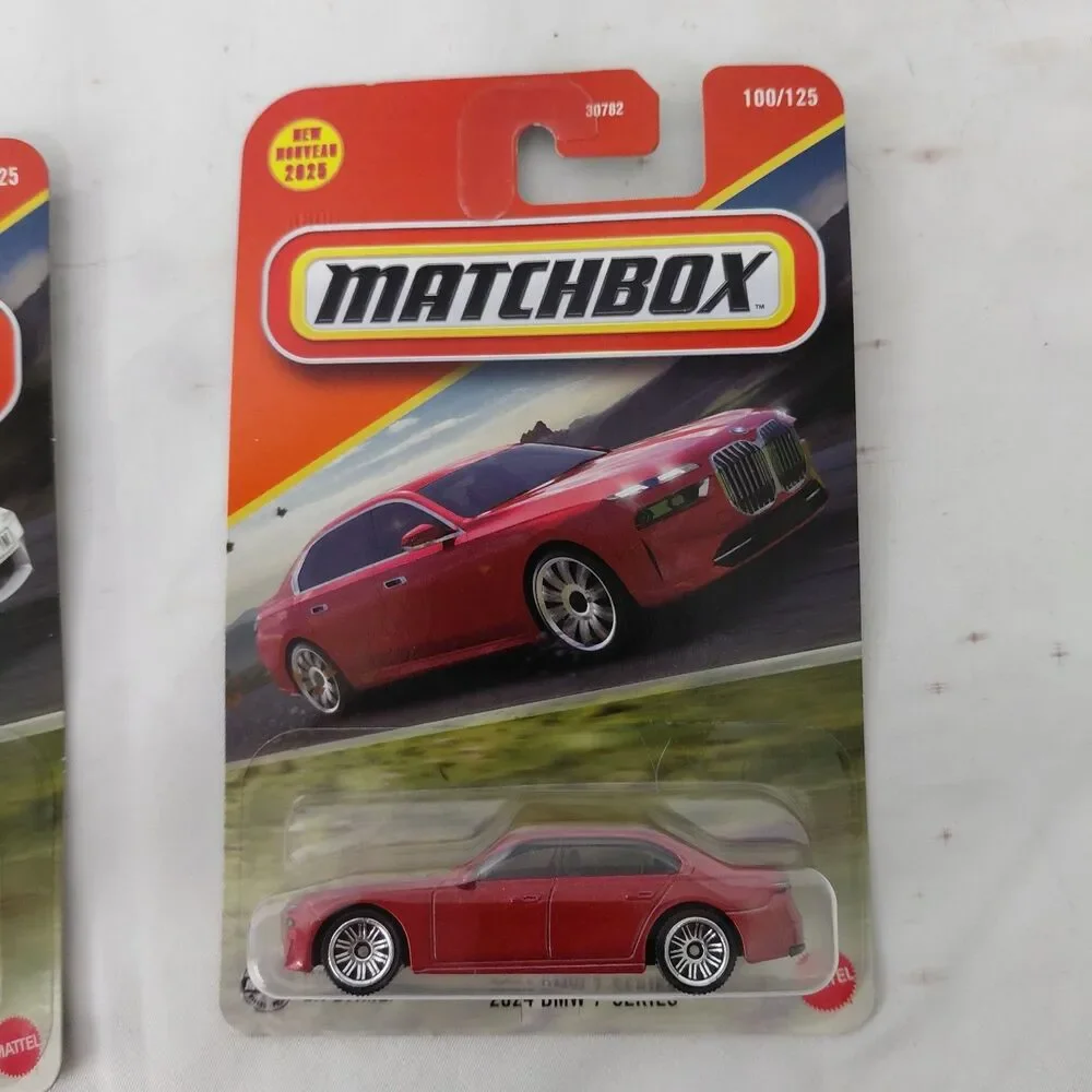 Matchbox Lot 3 2024 BMW 7-Series Red Polestar 5 White BMW 1M Coupe Diecast